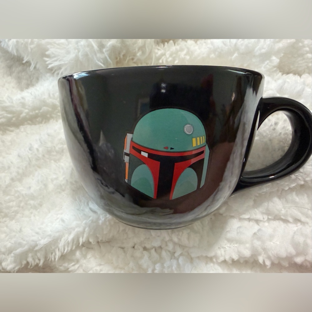 Star Wars Black Boba Fett Mug